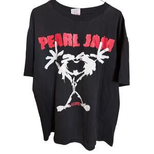 Vintage Pearl Jam Stickman Band Tee